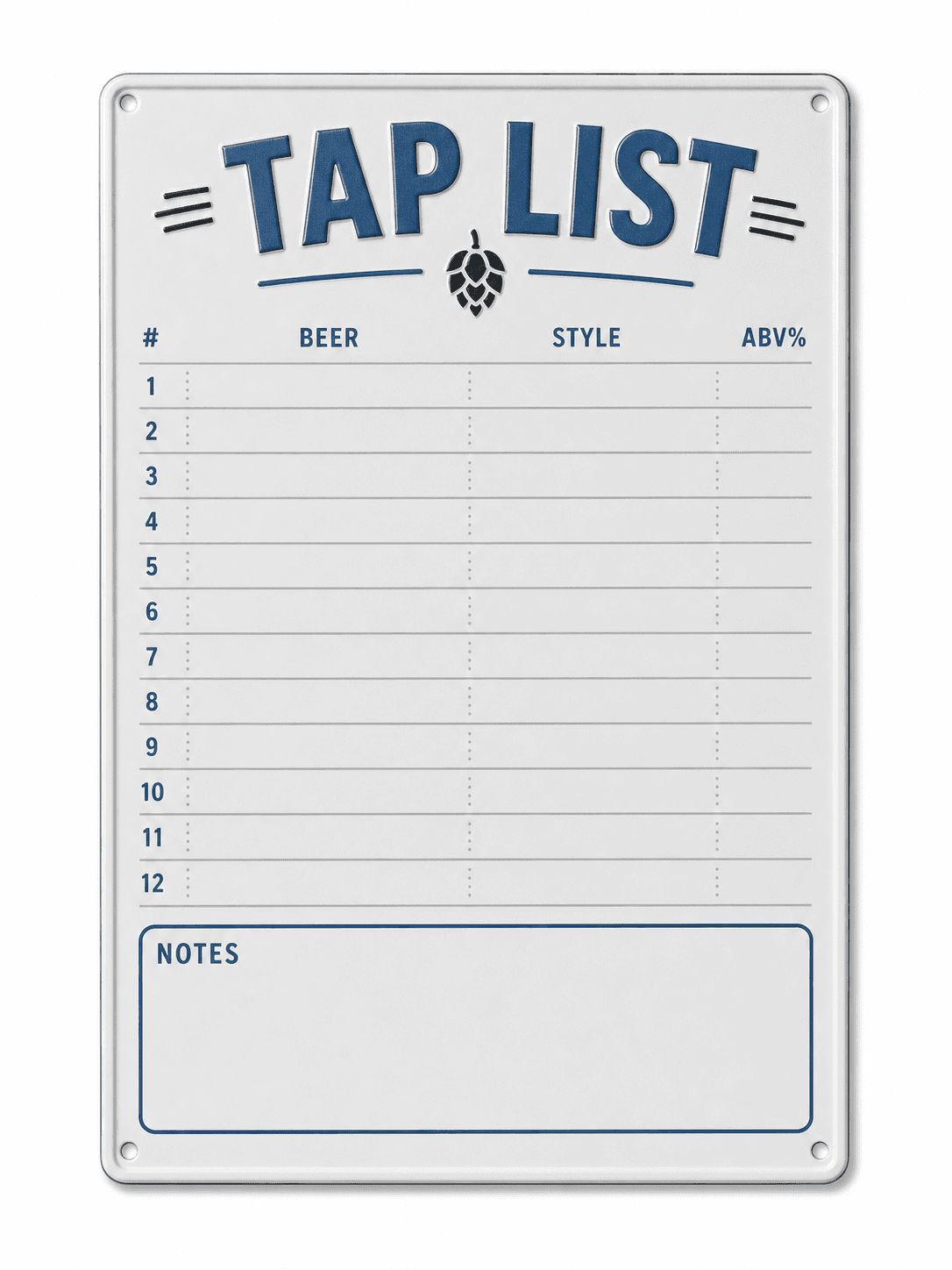 Dry Erase Tacker