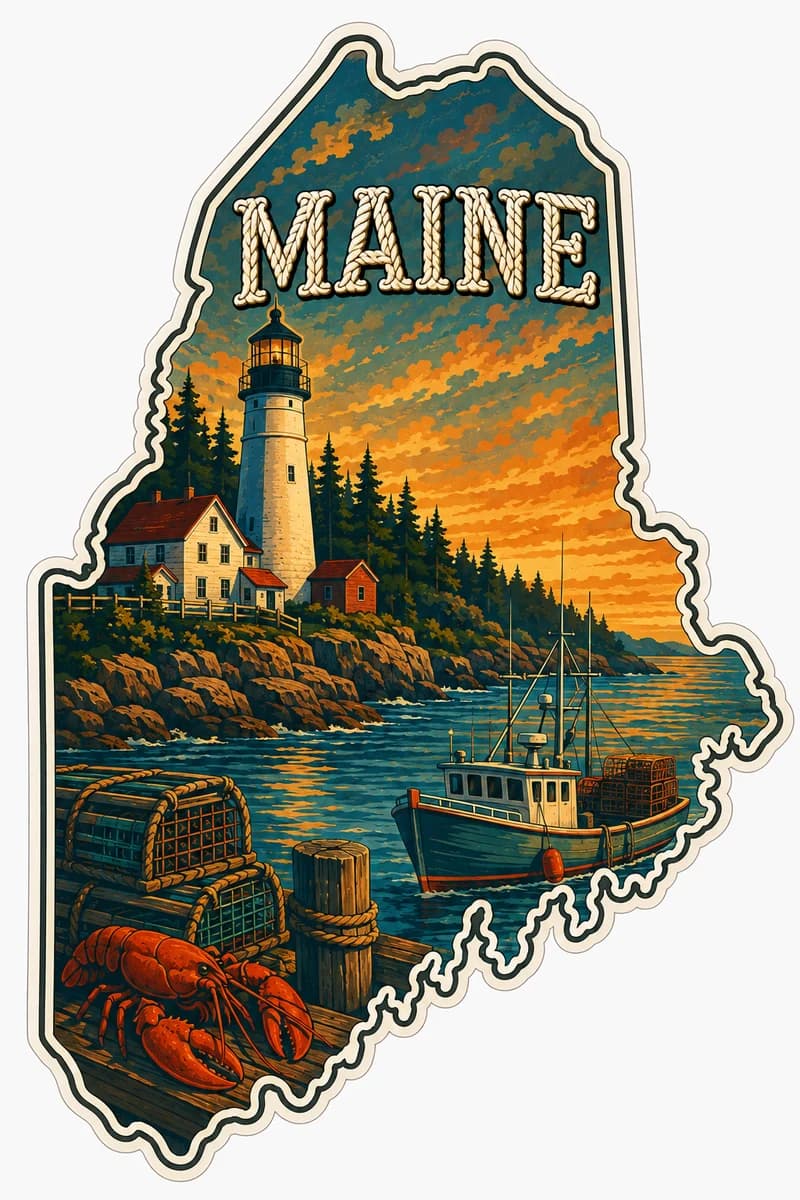 Maine State Tacker
