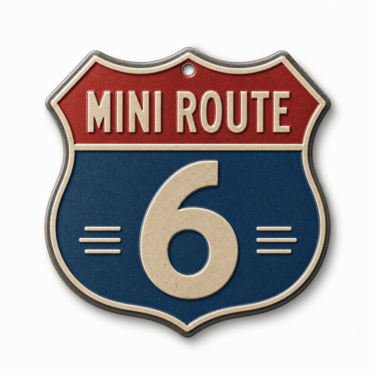 Mini Shield Sign