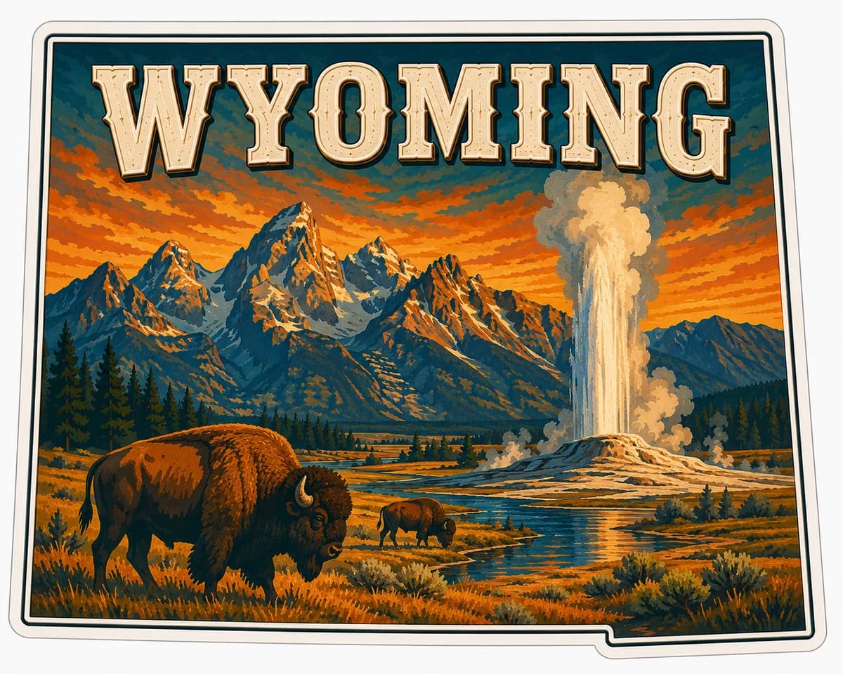 Wyoming State Tacker
