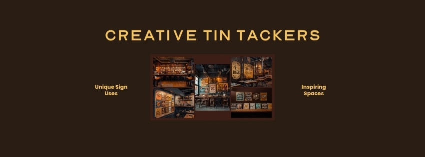5 Creative Ways Brands Use Tin Tacker Signs